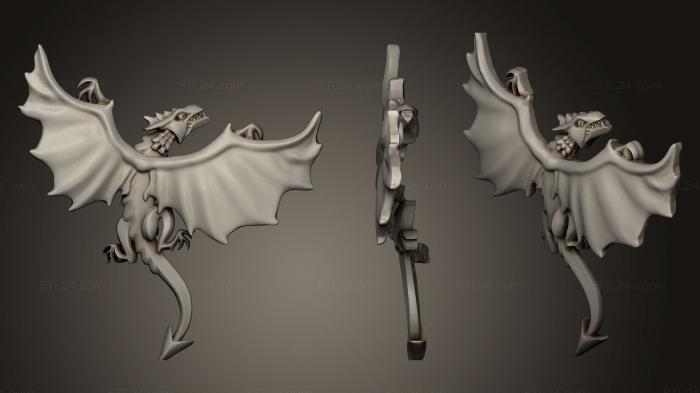 Jewelry (Dragon Rage, JVLR_0118) 3D models for cnc